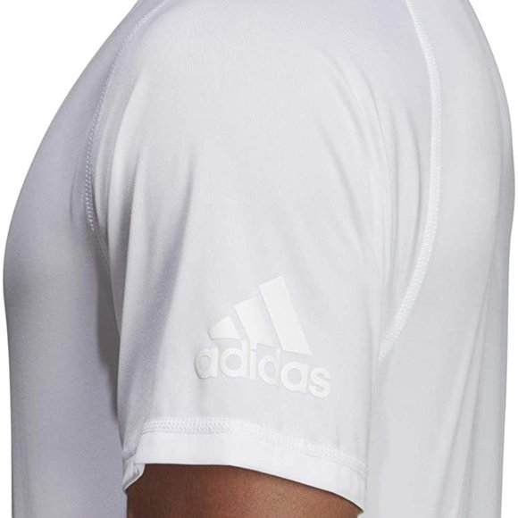 🆕adidas Men's Freelift Badge of Sport Graphic Tee, Small-White, NWT, Authentic - Picture 3 of 15